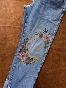 Vintage wrangler baggy denim size L (29-30)