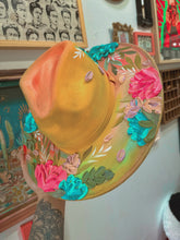 Extra colorful floral hat