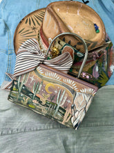 One of one: crossbody hand bag with original painting