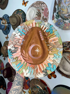 Camel copper desert hat