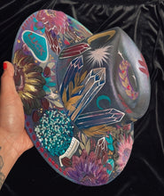 Glow in the dark witchy shimmer hat
