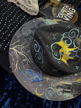 Fourth Wing inspired hat (top and bottom painted)