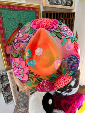 Beyond the canvas by Yaya wearable wide brimmed hat Flat Brim Magical Crowns – Beyond the Canvas by Yaya main image 4