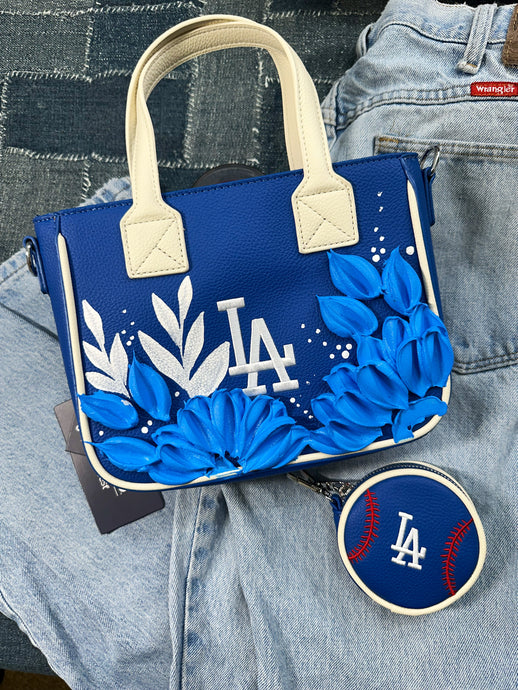 LA DODGERS crossbody with free coin purse