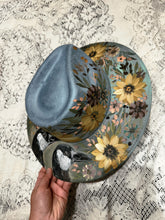 Geese and wild florals