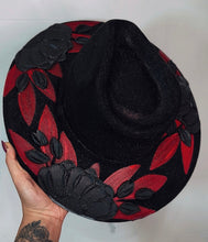 Shimmer black and red