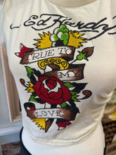 Ed hardy diamond top size M