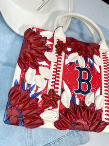 ONE OF ONE: Boston Red Sox removable crossbody strap