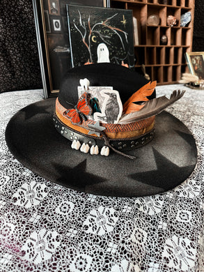 Whimsical Witch Outlaw Hat