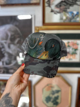 Camo mallard duck