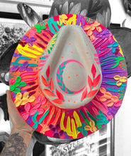 Extra colorful vibrant cactus hat