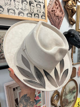 Heart shaped hummingbird underbrim hat