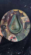 Spooky hat size L (top and bottom painted shimmer)