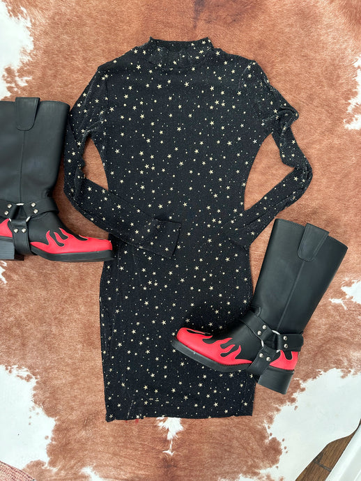 Black celestial dress size m/L￼￼