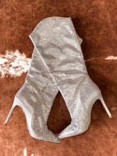 Brand new disco ball boots extra shiny size 8 ￼