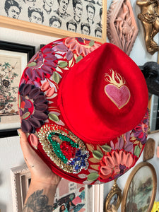 Guadalupe Virgin Mary hat