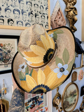 American hat makers Palm leaf sunflower cowgirl hat