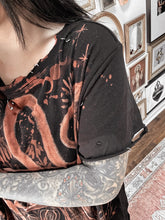 “444” Piercings and Bleach  Black Size L tee