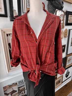 Genuine designer Vintage Burberry Button up