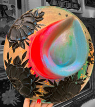 Colorful spooky 90s inspired hat