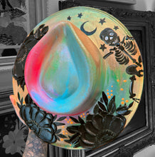 Colorful spooky 90s inspired hat