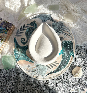 Ocean Blue Hat