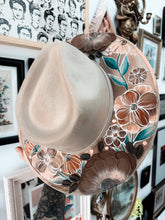 Classic florals with gold (top and bottom painted) size Large