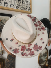 Sakura extra wide brim cherry blossom hat