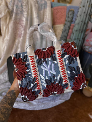 Large Yankees crossbody tote purse