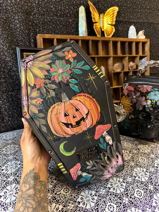 Coffin Whimsigoth Backpack Purse