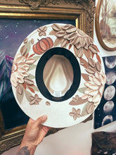 Fall under brim ivory hat