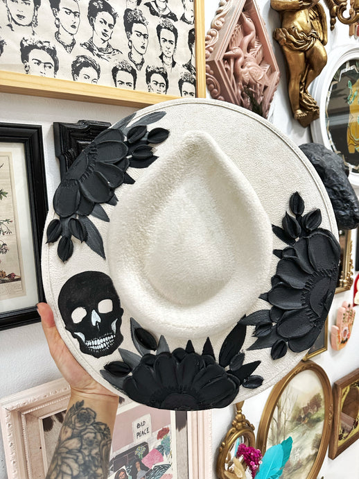 Ivory black skull