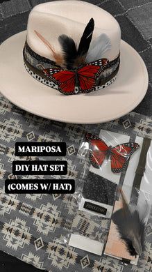 The Mariposa Hat Kit- Hat included