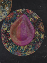 Jewel toned ombre extra shimmer hat
