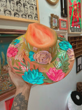 Extra colorful floral hat