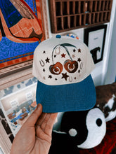 OUTCAST ANTHEM: My cherry pie hand painted cap