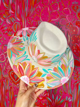 Ivory colorful hat