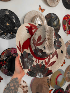 Alternative florals cowgirl hat American hat makers