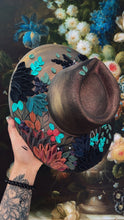 Turquoise black and gold with navy blue