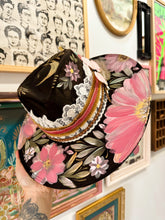 Deep brown with blush pink