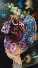 Amethyst crystals witchy hat