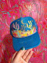 Blue and Pink Trucker Hat