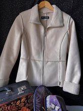 RARE Practical Magic 90s new fur suede coat size M
