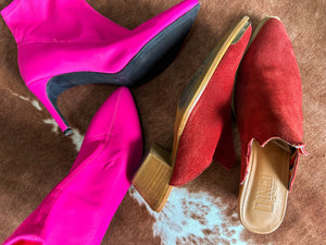 Pink and red cowgirl Dingo Set size 8