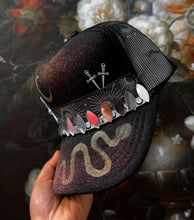Outlaw Witch Trucker Hat with mirrors