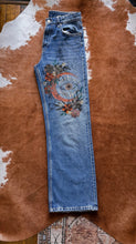 Practical Magic wide leg Zara painted size 6