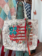 Large Americana tote