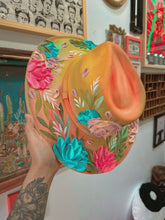 Extra colorful floral hat