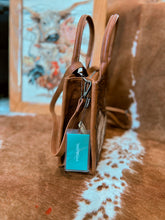 Genuine hide: Cowgirl horse handpainted purse crossbody