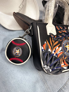 ONE OF ONE: Astros purse with removable strap and coin purse